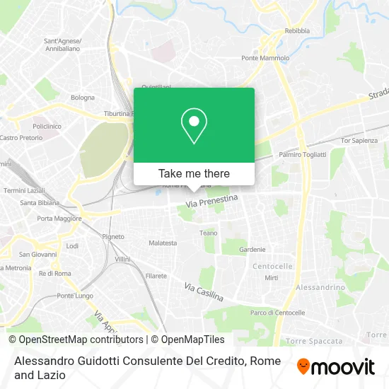 Alessandro Guidotti Consulente Del Credito map