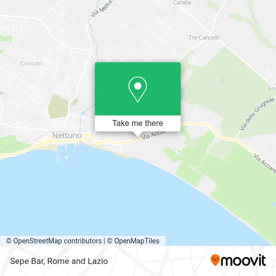 Sepe Bar map