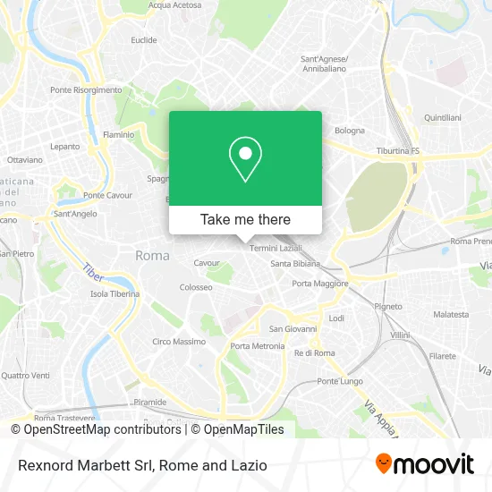 Rexnord Marbett Srl map