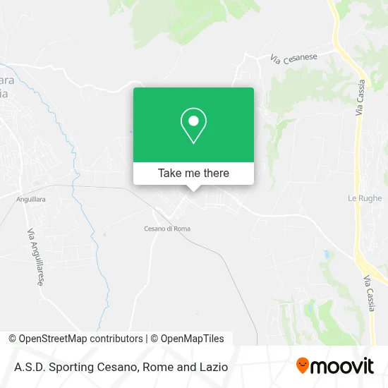 A.S.D. Sporting Cesano map