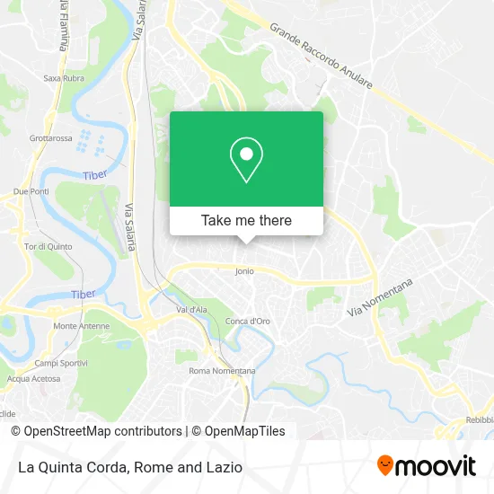 La Quinta Corda map