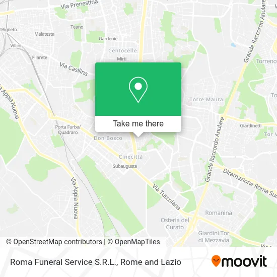 Roma Funeral Service S.R.L. map