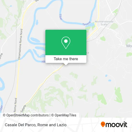 Casale Del Parco map