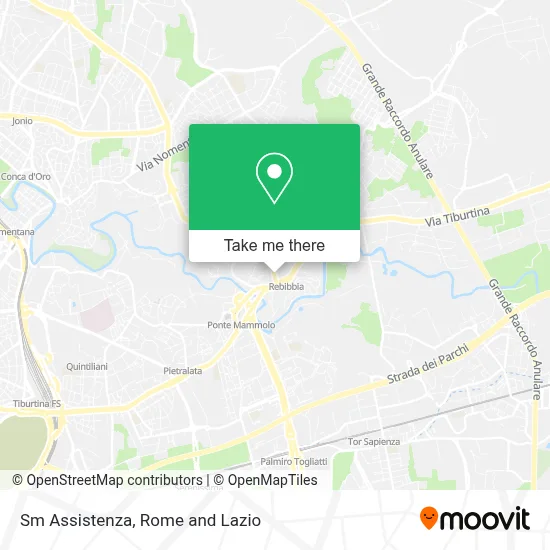 Sm Assistenza map