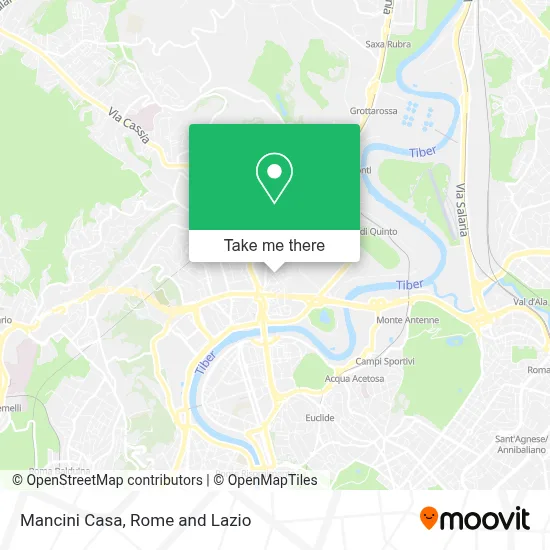 Mancini Casa map