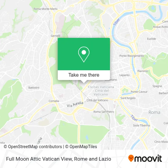 Full Moon Attic Vatican View map