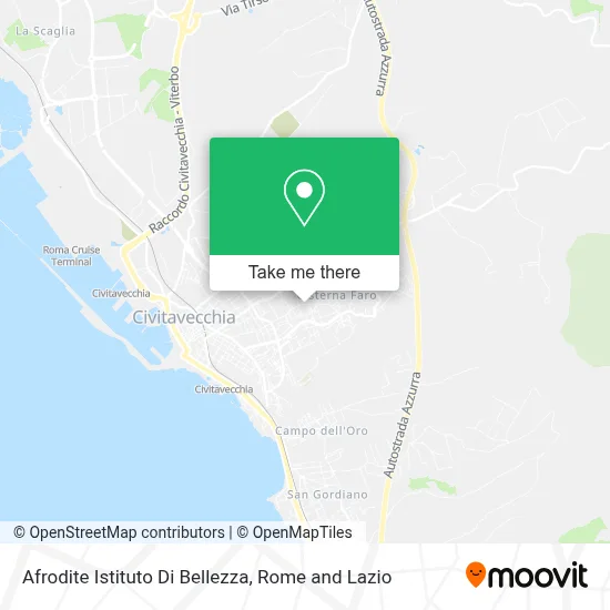 Afrodite Istituto Di Bellezza map