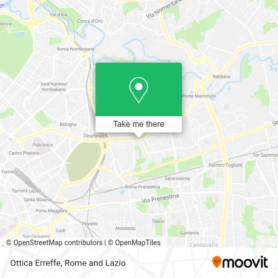 Ottica Erreffe map