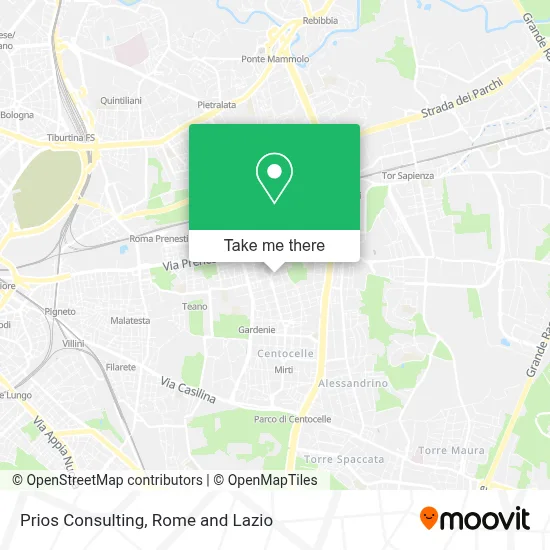 Prios Consulting map