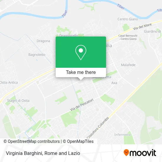 Virginia Barghini map