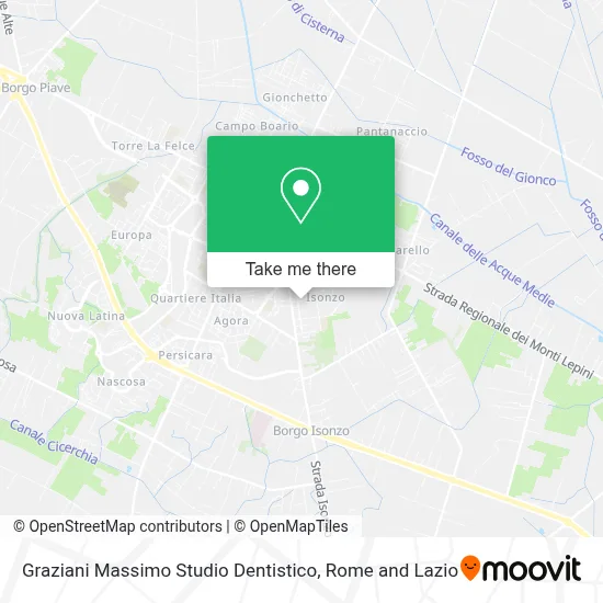 Graziani Massimo Studio Dentistico map
