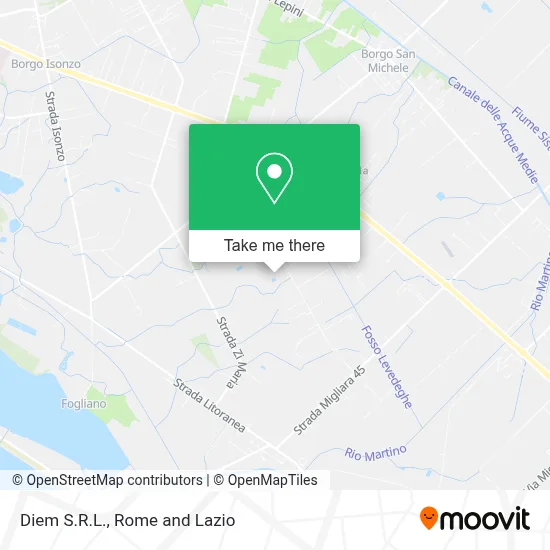 Diem S.R.L. map