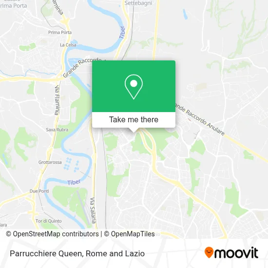 Parrucchiere Queen map