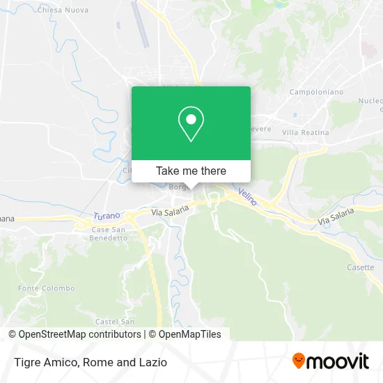 Tigre Amico map