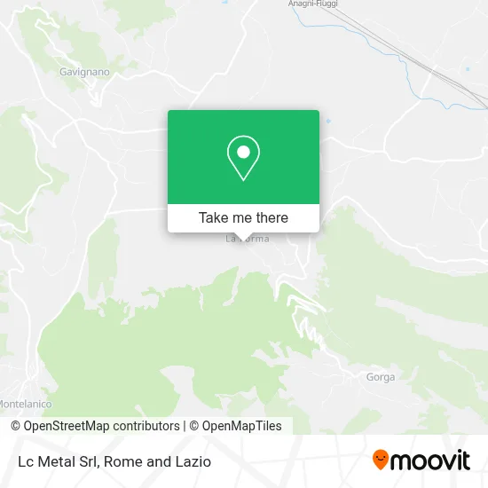 Lc Metal Srl map