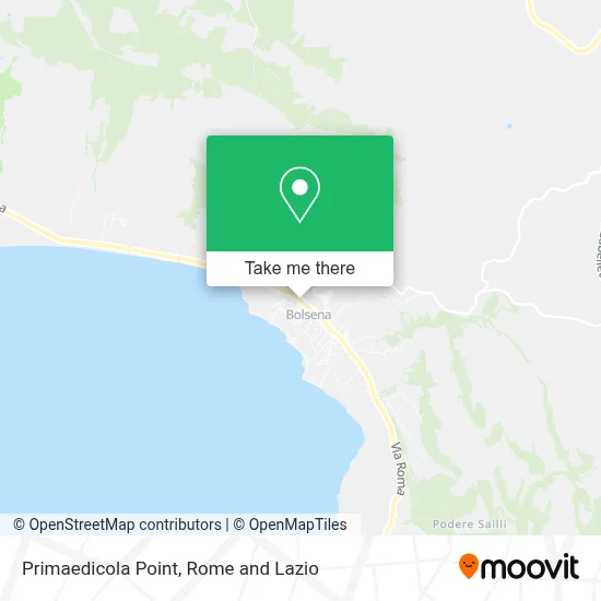 Primaedicola Point map