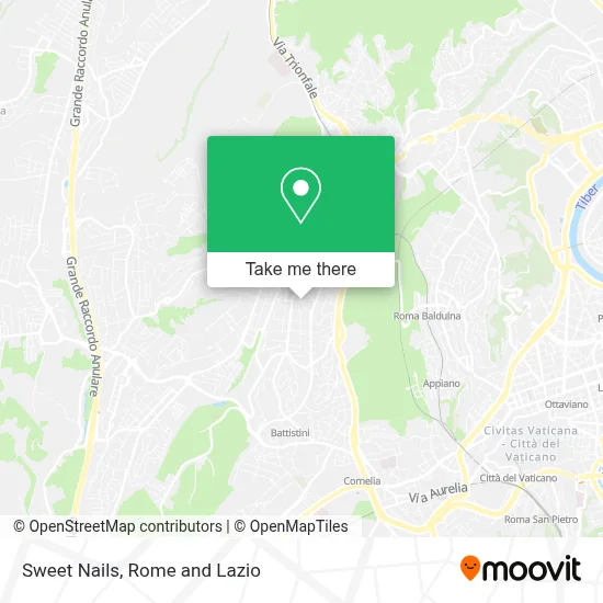 Sweet Nails map