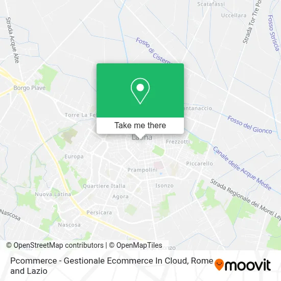 Pcommerce - Gestionale Ecommerce In Cloud map