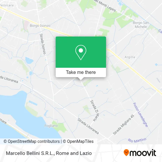 Marcello Bellini S.R.L. map