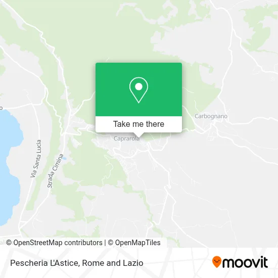 Pescheria L'Astice map