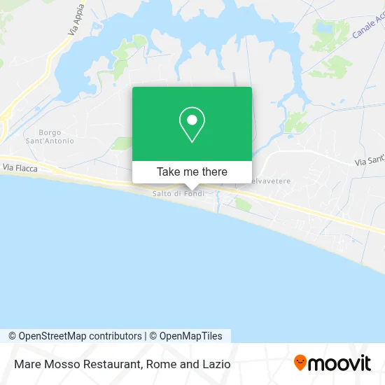 Mare Mosso Restaurant map