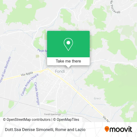 Dott.Ssa Denise Simonelli map