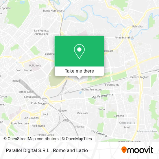 Parallel Digital S.R.L. map