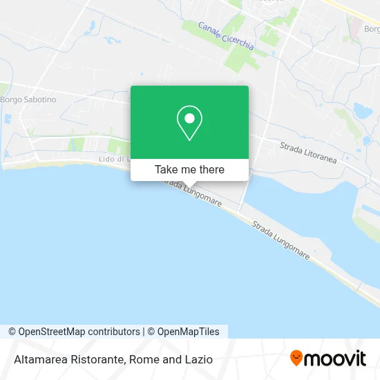 Altamarea Ristorante map