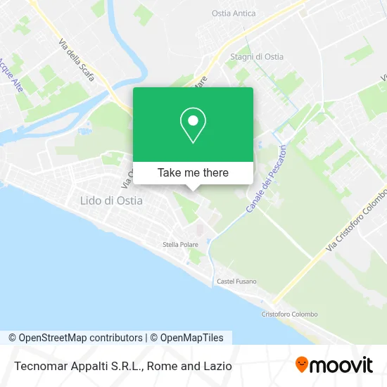 Tecnomar Appalti S.R.L. map