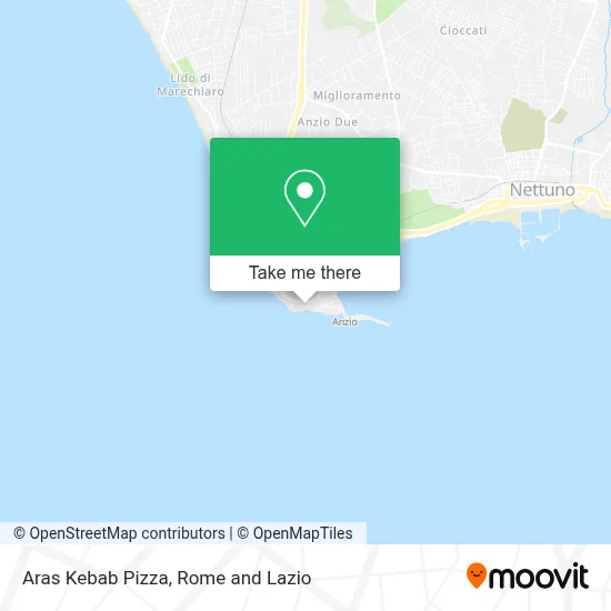 Aras Kebab Pizza map