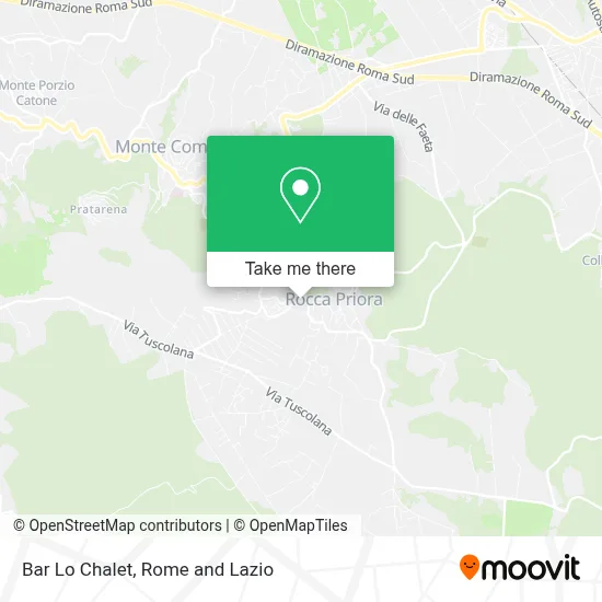 Bar Lo Chalet map