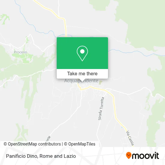 Panificio Dino map