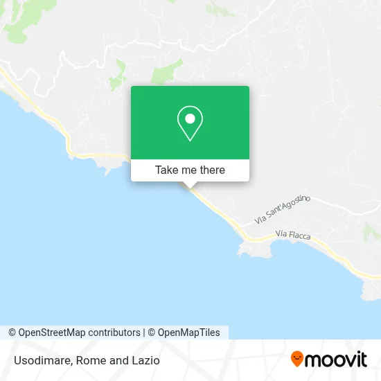 Usodimare map