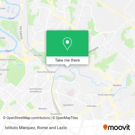Istituto Marquez map