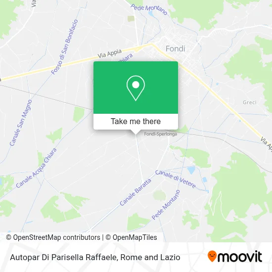 Autopar Di Parisella Raffaele map