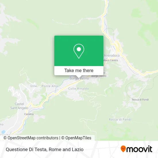 Questione Di Testa map