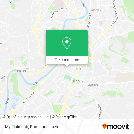 My Fisio Lab map