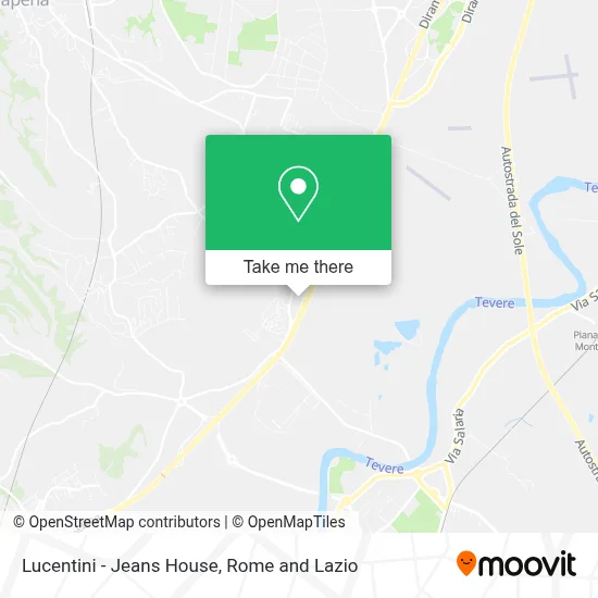 Lucentini - Jeans House map