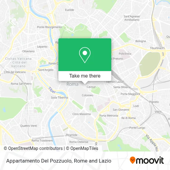 Appartamento Del Pozzuolo map