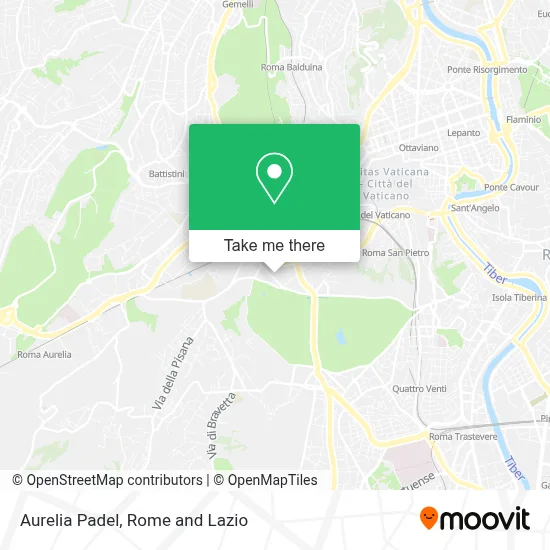 Aurelia Padel map