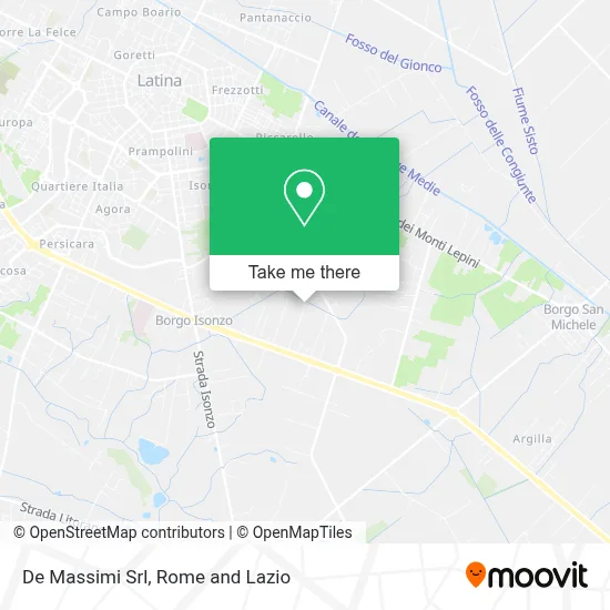 De Massimi Srl map