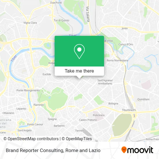 Brand Reporter Consulting map