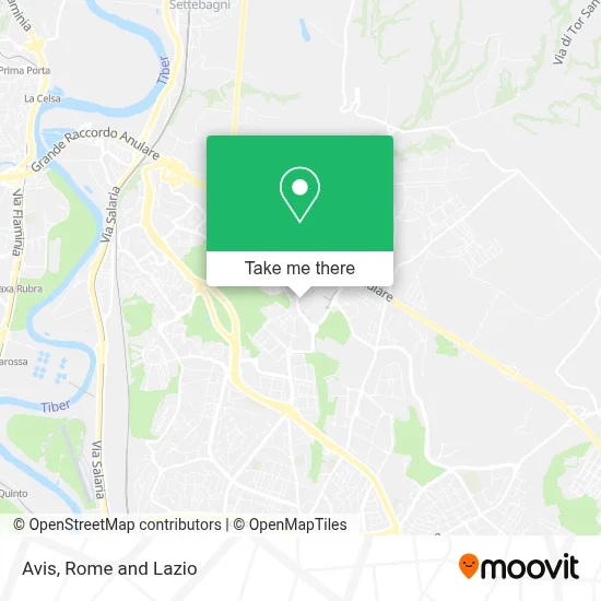 Avis map