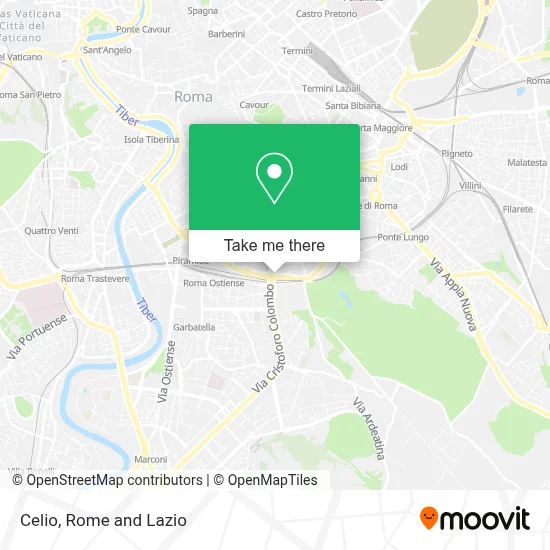 Celio map