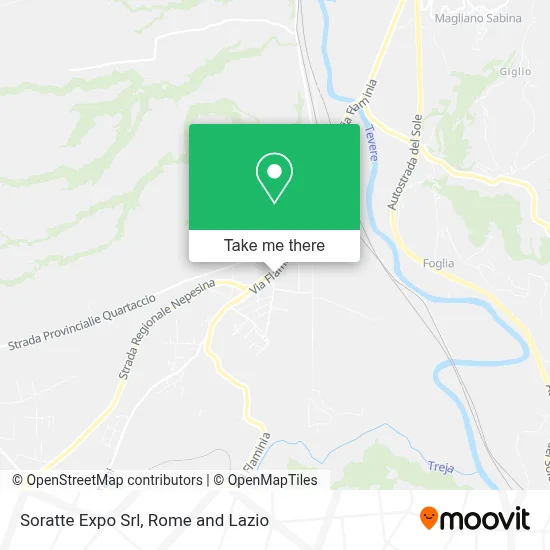 Soratte Expo Srl map