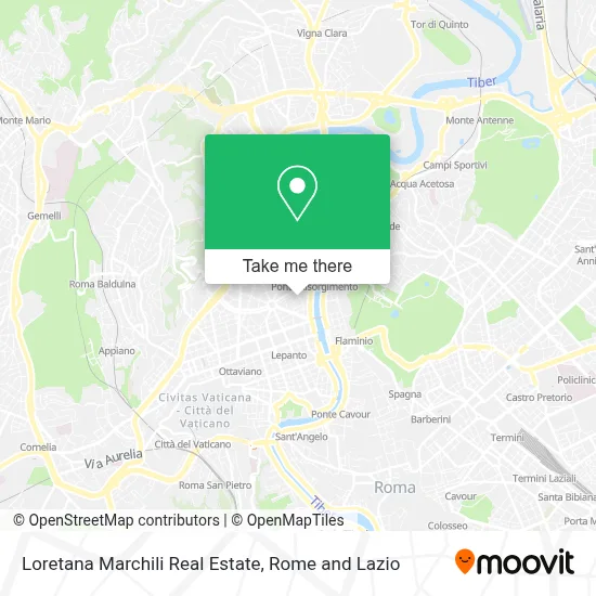 Loretana Marchili Real Estate map