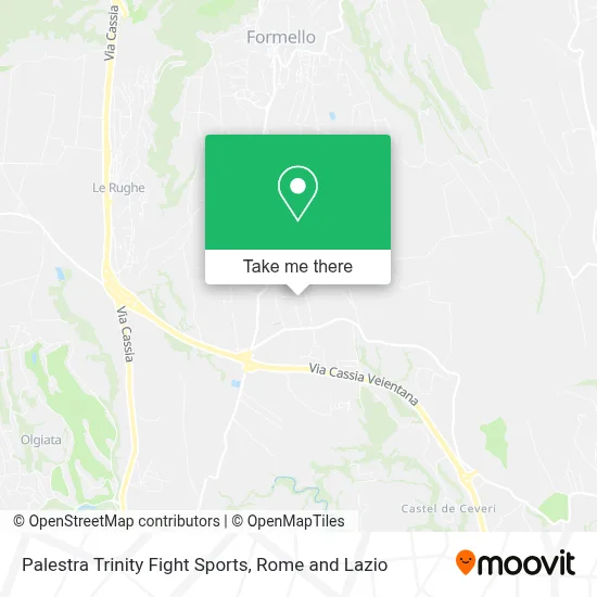 Palestra Trinity Fight Sports map