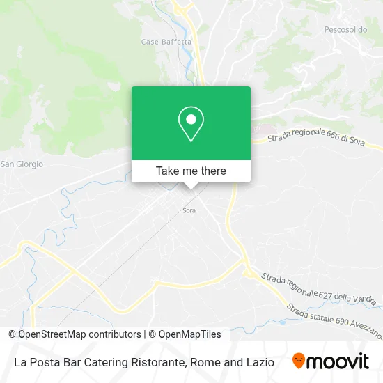 La Posta Bar Catering Ristorante map