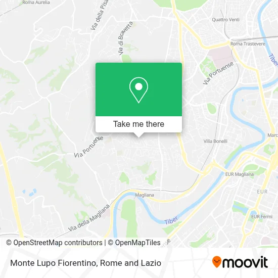 Monte Lupo Fiorentino map