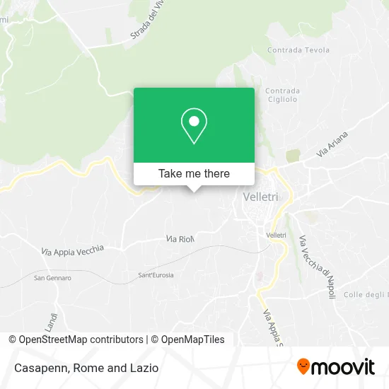 Casapenn map